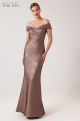 TERI JON OFF SHOULDER SWEETHEART GOWN