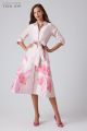 TERI JON FAILLE MIDI SHRT DRESS