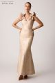 TERI JON BUTTERFLY SHOULDER GOWN