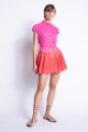 KARINA GRIMALDI ZELLIE OMBRE MINI DRESS