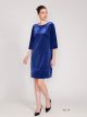 BIGIO VELVET 3/4 SLV DRESS