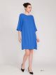 BIGIO 3 QUARTER SLEEVE A-LINE DRESS