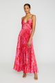 MONIQUE LHUILLIER SUZETTE SLVLESS LONG DRESS
