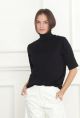 ZERO DEGREES CELSIUS KNIT 3/4 SLV TURTLENECK