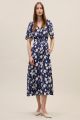 REBECCA TAYLOR BEA LINEN MAXI DRESS