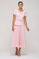 KAY UNGER MILA TEA LENGTH DRESS