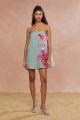 AMUR FRAN STRAPLESS MINI DRESS