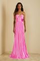 AMUR STEF PLEATED GOWN