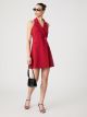 FRENCH CONNECTION WHISPER HALTER NECK BLAZER DRESS
