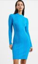 FRENCH CONNECTION MARI LS ROLL NECK DRESS