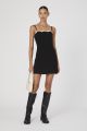 FRENCH CONNECTION AZRA CONTRAST MINI DRESS