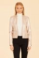 DOLCE CABO CROP LEATHER JACKET