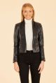 DOLCE CABO CROP LEATHER JACKET