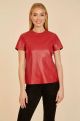 DOLCE CABO VEGAN LEATHER S/S TEE