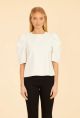 DOLCE CABO RUCHED 3/4 SLV TOP