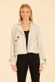 DOLCE CABO FAUX LEATHER SWING JACKET