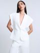 BCBGMAXAZRIA TWILL VEST