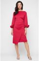 ALEX SHEATH RUFFLE SLV DRESS