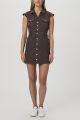 PAIGE JAXSYN DENIM DRESS WITH POCKETS