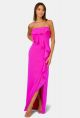 ADRIANNA PAPELL CREPE COLUMN GOWN