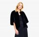 ADRIANNA PAPELL FAUX FUR CAPE