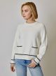 DESIGN HISTORY PATCH POCKET LS SWEATER