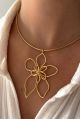 ALV JEWELS BLOOM COLLAR NECKLACE