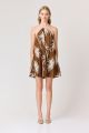 CURAAE RIKKI EMBROIDERED MINI DRESS