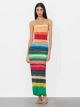 ALICE & OLIVIA DELORA STRAPLESS MAXI DRESS