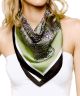 GS PAISLY PRINT NECK SCARF