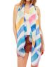 GS MULTI COLOR STRIPE PRINT OBLONG SCARF