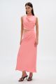 MISHA AMADEUS SATIN DRESS
