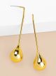 ZENZII VERTICAL BAR TEARDROP EARRING