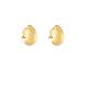 PUFFY TEARDROP CLIP ON EARRING