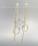 GS CUT OUT CIRCLE EARRINGS
