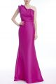 BADGLEY MISCHKA SCULPT LOOP BODICE GOWN