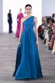 BADGLEY MISCHKA ONE SHOULDER GOWN