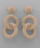 GS DOUBLE LINK EARRING