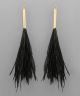 GS COLOR FEATHER EARRING