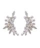 GS CRYSTAL MARQUISE WING EARRING