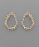 GS CRYSTAL TEARDROP EARRING