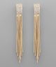 GS MULTI CHAIN TASSEL EARRINGS