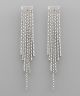 GS CRYSTAL CASCADE EARRING