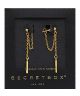 GS SHORT DRAPE CHAIN EARRING