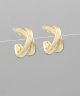 GS 20MM CROSSOVER EARRING