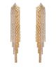 GS RHINESTONE CHAIN DROP EARRING