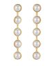 GS PEARL LINEAR DROP EARRING