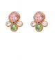 GS MULTI STONE STUD EARRING