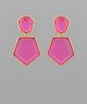 GS GEOMETRIC JEWEL EARRING