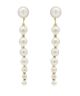 GS CONNECTED PEARL BALL EARRING